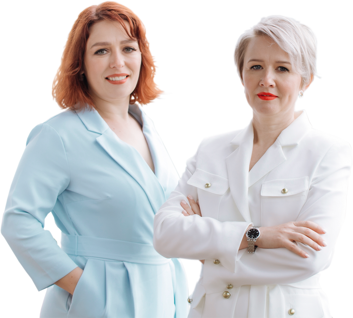 Оксана Торгашина и Анастасия Селиванова